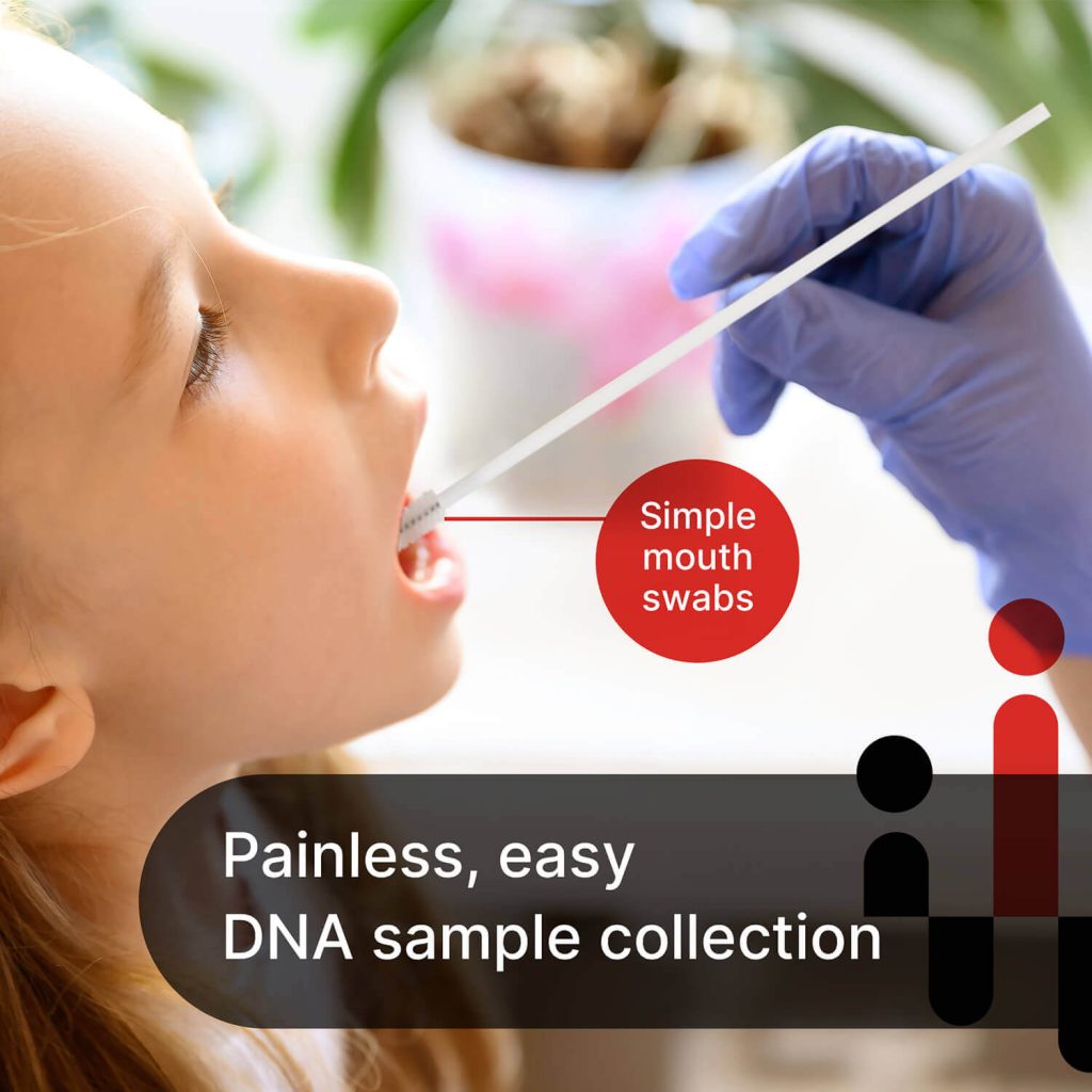 Easy Mouth Swab Collection - DNA Family Check